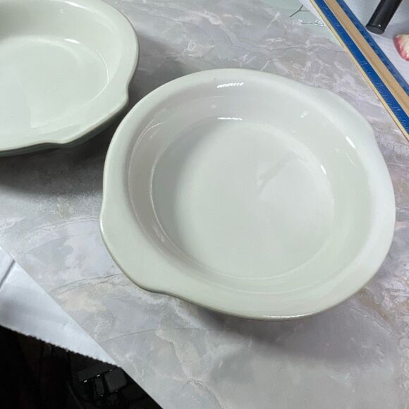 Lot of 2 HALL 512 made in USA Au gratin dishes - Picture 4 of 6